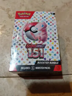 Pokemon 151 Booster Bundle New Sealed English Edition - Image 1