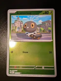 Scatterbug 007/088 Common Perfect Order Pokemon Reverse Holo Near Mint - Image 1