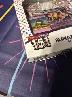 Pokemon TCG Scarlet and Violet - 151 Alakazam ex Collection Box - 4 Packs 820650855269 - Image 3