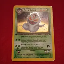 Dark Arbok ⭐ 2/82 1st Edition Holo Rare Team Rocket 2000 Pokemon HP - Image 1
