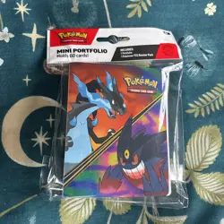 Pokemon Tcg Phantasmal Flames Mini Portfolio/Binder Holds 60 No Booster Pack - Image 1