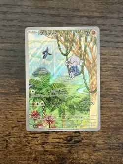 Pokemon TCG Meditite 153/142 Illustration Rare Full Art - Stellar Crown NM/M - Image 1