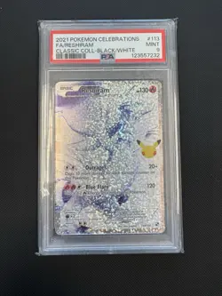 Pokemon TCG Reshiram 113/114 Celebrations Classic Collection Holo PSA 9 - Image 1