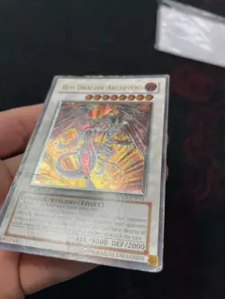 Red Dragon Archfiend Ultimate Rare 1st Edition TDGS-EN041 HP - Image 2