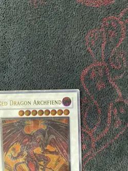 Red Dragon Archfiend Ultimate Rare 1st Edition TDGS-EN041 HP - Image 5