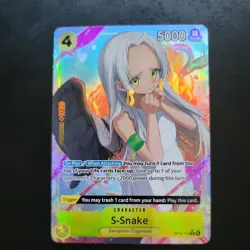 One Piece TCG English S-Snake OP13-114 Carrying On His Will Alt Art Alternate - Image 1