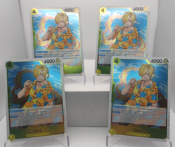 Sanji Playset EB04-052 x4 Adventure On Kami's Island One Piece TCG English - Image 1