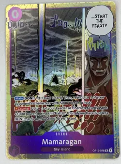 One Piece TCG Mamaragan OP15-078 SR EVENT Adventure on Kami’s Island OP15-EB04 - Image 1