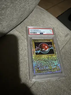 2002 Pokemon Voltorb Rev Foil Card Legendary Collection #97 PSA 3 - Image 1