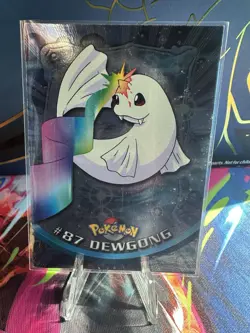 Pokemon Card - Topps Blue Logo TV Animation Edition Dewgong #87 Foil - Image 1