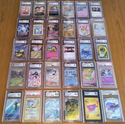 HUGE Lot 30 Graded Pokemon Cards CGC PSA BGS AGS SGC Modern /Vintage Collection! - Image 1