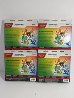 Bundle Lot of 4 Pokemon TCG First Partner Illustration Collection Series 1 - Image 2
