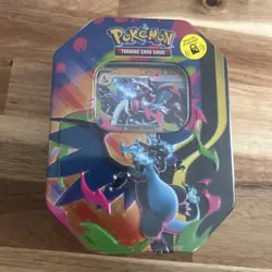 Mega Charizard Ex Tin - Mega Charizard X EX - Pokemon TCG Sealed - Image 1