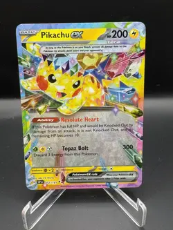 Pikachu EX 57/191 - Double Rare - NM - Surging Sparks - Pokemon TCG - Image 1