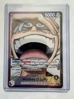 Monkey.D.Luffy (Alt Art) OP09-061 Leader Parallel Foil Emperors in the New World - Image 1