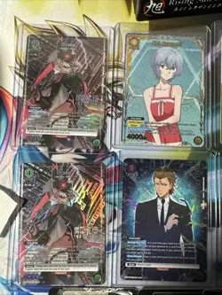 English Union Arena Alt Art 6 Card Lot Multi Set Nikke Solo Leveling Evangelion - Image 2