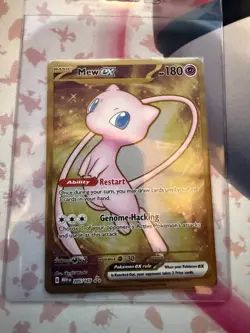 Mew ex - (151 Metal Card) 205/165 Sv: Scarlet & Violet 151 Regular - Image 1