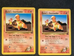 14 Blaine's Gym Heroes/Challenge Pokemon Card Lot Excellent to NM Condition - Image 1