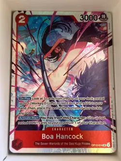 OP12-014 Boa Hancock English SR One Piece TCG Card Game - Image 1