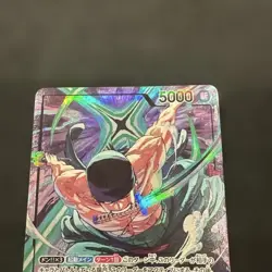 Roronoa Zoro ONE PIECE Card Game OP12-020 Championship L Promo TS78 - Image 2