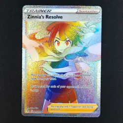 Zinnia's Resolve 225/203 - Evolving Skies - Pokemon Card - Image 1