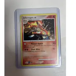 Pokemon Infernape 5/130 Diamond & Pearl Holo Rare Card 100 HP Stage 2 English - Image 1