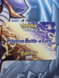 Pokemon Battle E- Card Lady Astrid Sapphire Version Ruby Version - Image 2