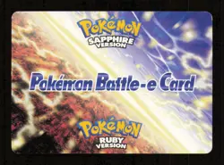 Lady Astrid Pokemon Battle E-Card 2003 Ruby/Sapphire GBA - Image 2