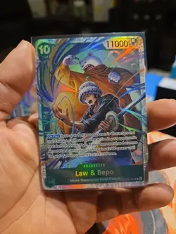 One Piece TCG Law & Bepo ST24-004 Super Rare Green Starter Deck. NM-Mint English - Image 3