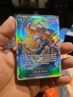 One Piece TCG Law & Bepo ST24-004 Super Rare Green Starter Deck. NM-Mint English - Image 4