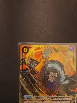 Crocodile OP14-120 Alternate Art The Azure Sea's Seven Sec One Piece Alt Secret - Image 2