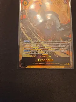 Crocodile OP14-120 Alternate Art The Azure Sea's Seven Sec One Piece Alt Secret - Image 5