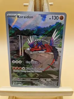 Koraidon 014/Sv-p Pokemon TCG Scarlet Violet Black Star Promo Card - Image 1