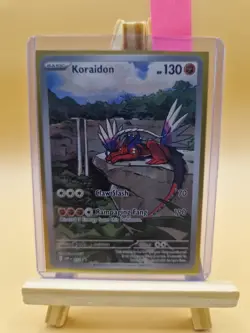 Koraidon 014/Sv-p Pokemon TCG Scarlet Violet Black Star Promo Card - Image 3