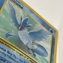 Articuno Pokemon TCG Fossil Holo Rare Card 2/62 English 1999 70 MP HP Basic - Image 2