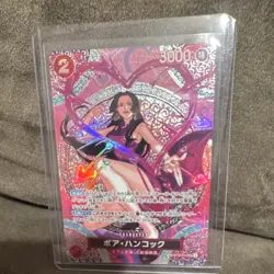 One Piece Boa Hancock Holo OP01-060 3000 Power Japanese Card - Image 1