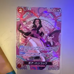 One Piece Boa Hancock Holo OP01-060 3000 Power Japanese Card - Image 5