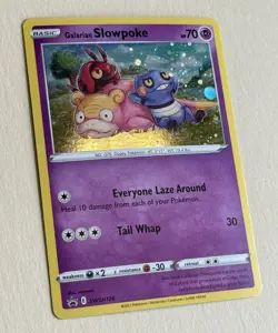 Galarian Slowpoke SWSH126 - Cosmos Holo with Swirl - Pokemon Promo Card - NM - Image 1
