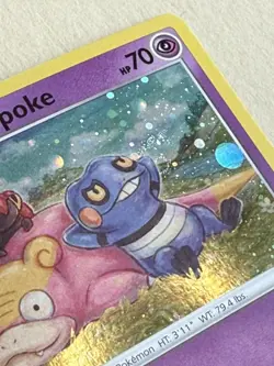 Galarian Slowpoke SWSH126 - Cosmos Holo with Swirl - Pokemon Promo Card - NM - Image 2