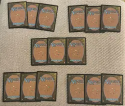 MTG - Basic Land Set NON-FOIL -15 Lands - TMNT Teenage Mutant Ninja Turtles - NM - Image 2