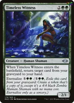 MTG Timeless Witness [MH2 - 179] LP Foil - Image 1