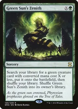 Green Sun's Zenith Eternal Masters Regular NM - Image 1