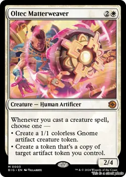 Oltec Matterweaver [BIG - 3] - NM TCG MTG - Image 1