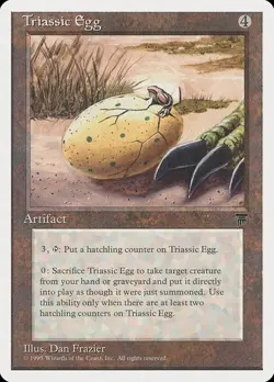 Triassic Egg - Chronicles - Magic The Gathering - MTG - Image 1
