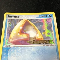 Pokemon TCG Snorunt 64/106 EX Emerald Reverse Holo NM-/LP - Image 2