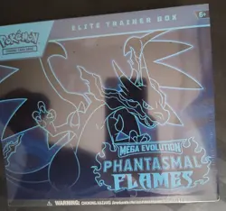 Pokemon TCG Phantasmal Flames Elite Trainer Box factory sealed - Image 1