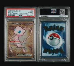 Mew EX PSA 10 - 205/165 - Gold Metal Full Art - 151 UPC Promo - Pokemon - Image 3