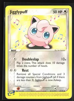 Pokemon TCG - Jigglypuff Common Team Magma vs Team Aqua 41/95 MP - Image 1