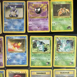 BIG Pokemon Vintage Lot 24 Cards Gym Challenge Base Team Rocket - Image 5
