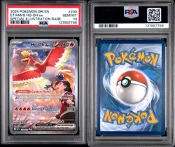 Pokemon TCG Ethan's Ho-Oh EX Sir 230/182 Destined Rivals PSA10 - Image 3